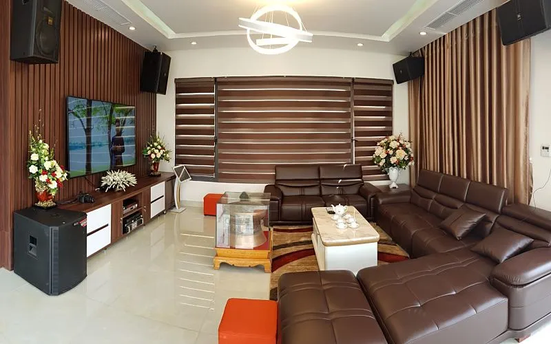 Dàn karaoke villa ngọc trai nt123 rất xịn sò